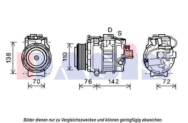 AKS DASIS Kompressor,kliimaseade 852546N